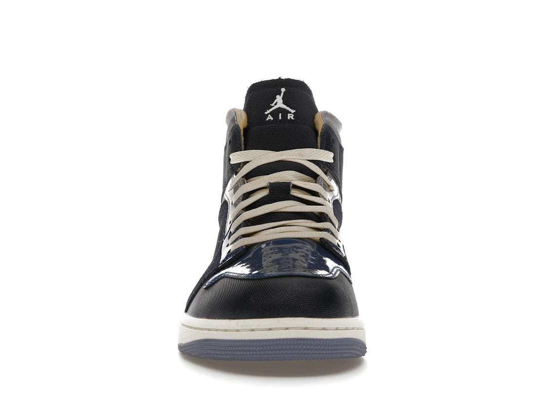 Jordan 1 Mid SE Craft Obsidian French Blue Ashen Slate White