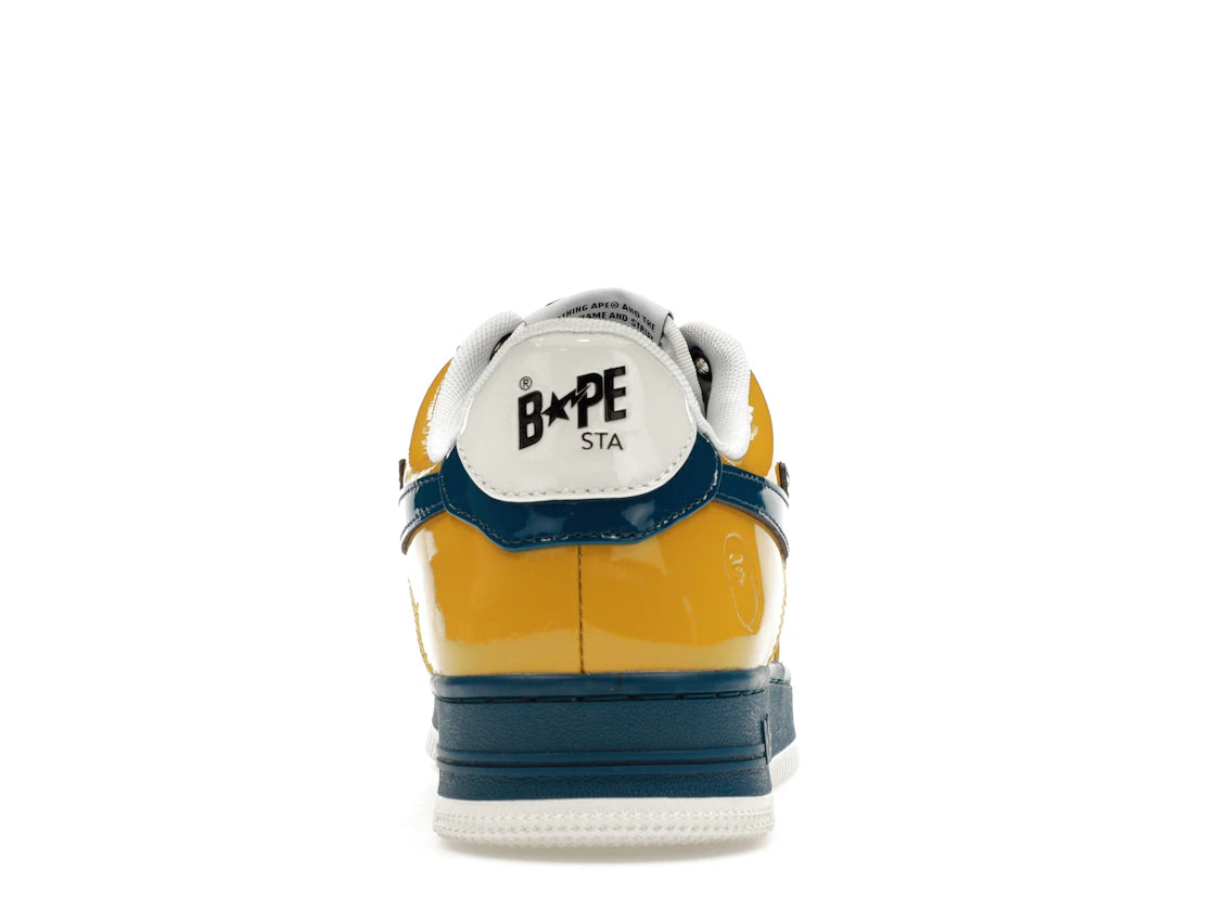 A Bathing Ape Bape Sta Nostalgic Blue Yellow